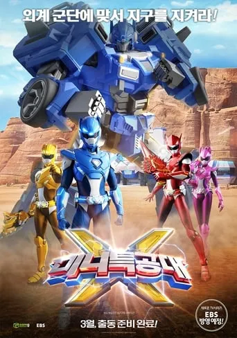 Miniforce X movie poster - Rated 3.5/10