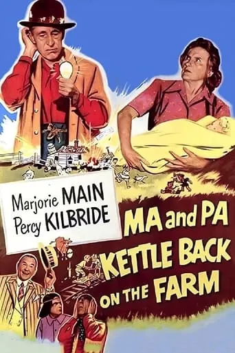 Ma and Pa Kettle Back on the Farm movie poster - Rated 6.3/10