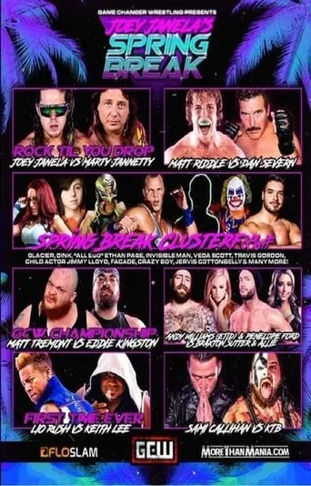 GCW: Joey Janela's Spring Break movie poster - Entertainment content