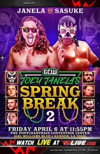 GCW Joey Janela's Spring Break 2 movie poster - Entertainment content