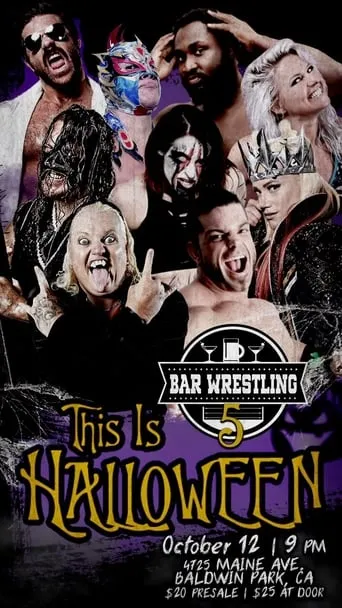 Bar Wrestling 5: This Is Halloween movie poster - Rated 5/10
