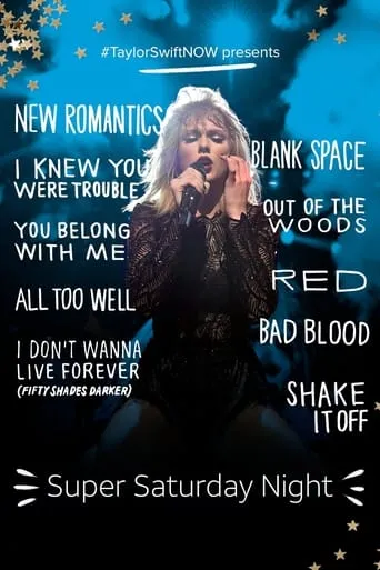 Taylor Swift: Super Saturday Night Show movie poster - Rated 8.4/10