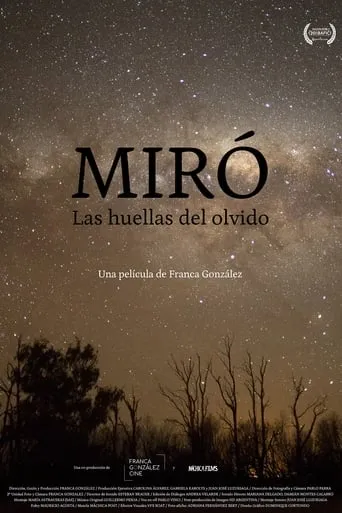 Miró. Traces of Oblivion movie poster - Entertainment content