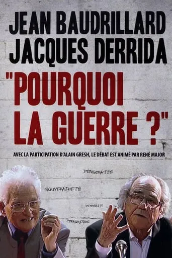 Pourquoi la guerre aujourd’hui? movie poster - Entertainment content