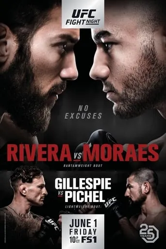 UFC Fight Night 131: Rivera vs. Moraes movie poster - Entertainment content