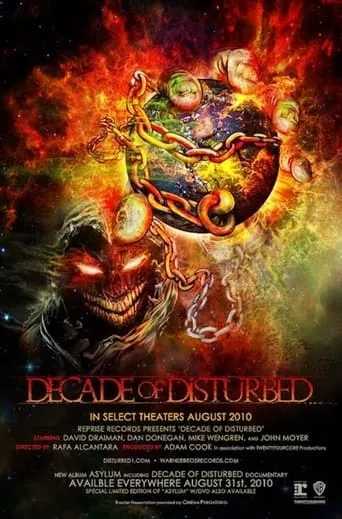 Decade of Disturbed movie poster - Rated 5.5/10