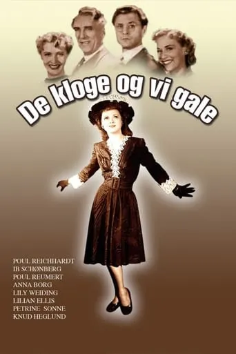 De kloge og vi gale movie poster - Rated 5.5/10