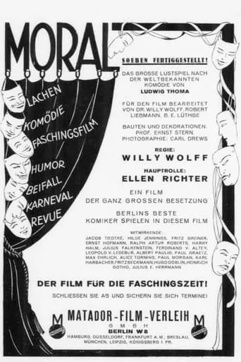 Moral movie poster - Rated 7/10
