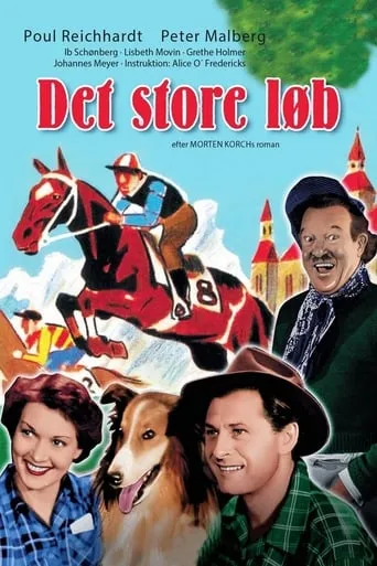 Det store løb movie poster - Rated 5.6/10