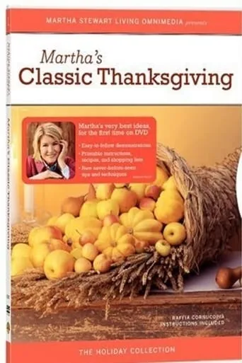 Martha Stewart Holidays: Classic Thanksgiving movie poster - Rated 10/10