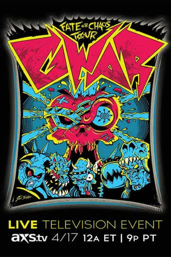 GWAR: Fate or Chaos Tour 2013 movie poster - Rated 10/10
