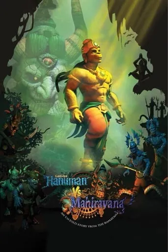 Hanuman Vs Mahiravana movie poster - Rated 6/10