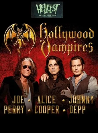 Hollywood Vampires Live at Hellfest 2018 movie poster - Rated 9/10
