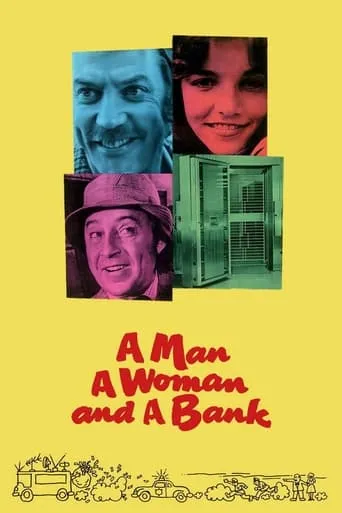 A Man, a Woman and a Bank movie poster - Rated 6.1/10