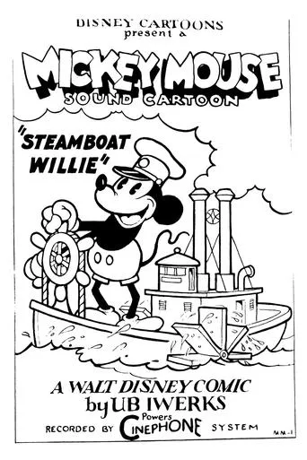 Steamboat Willie movie poster - Rated 7.3/10