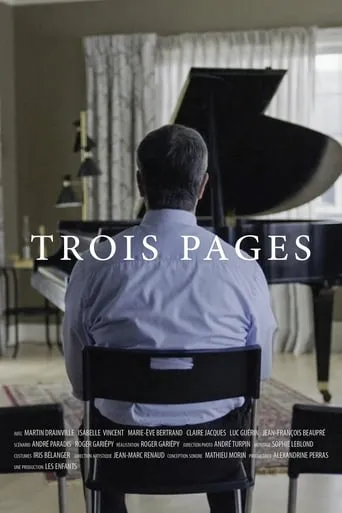 Three Pages movie poster - Rated 3/10