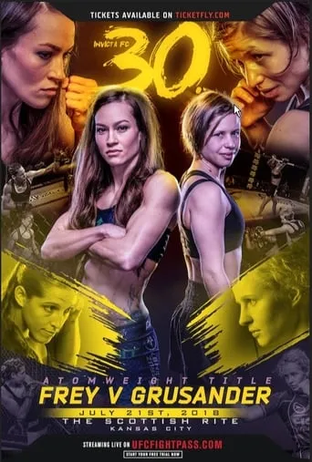 Invicta FC 30: Frey vs. Grusander movie poster - Entertainment content