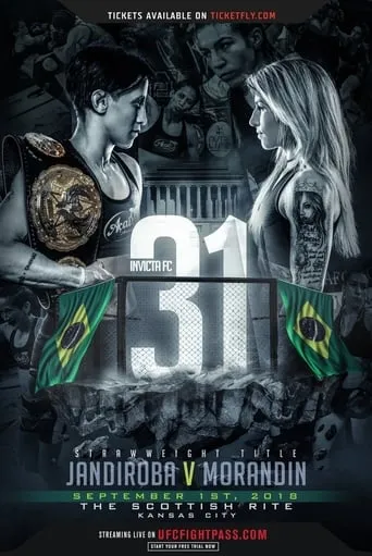 Invicta FC 31: Jandiroba vs. Morandin movie poster - Entertainment content