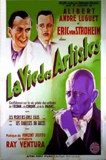 La Vie des artistes movie poster - Entertainment content