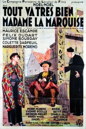 Everything is Going Very Well Madame la Marquise movie poster - Rated 10/10