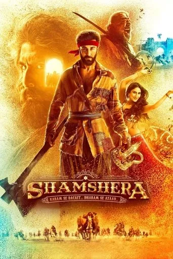 Shamshera movie poster - Rated 5.569/10