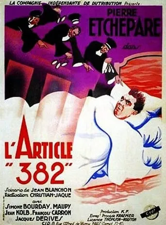 L'Article 382 movie poster - Entertainment content