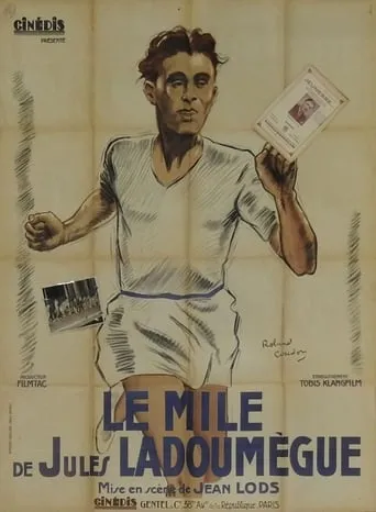 Jules Ladoumègue's mile movie poster - Entertainment content
