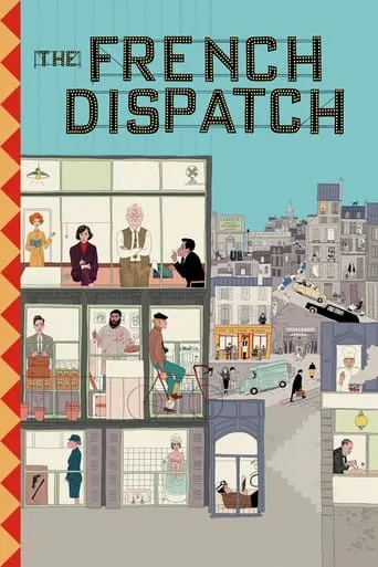 The French Dispatch movie poster - Rated 7.027/10
