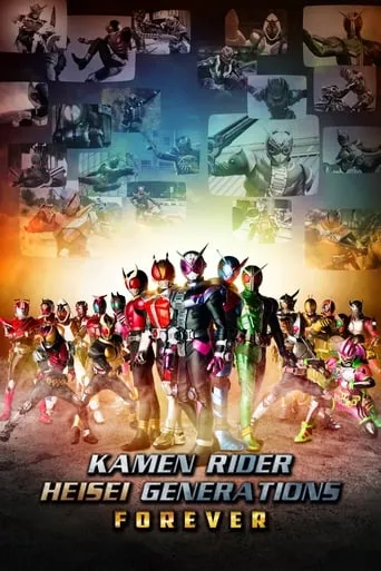 Kamen Rider Heisei Generations Forever movie poster - Rated 6.1/10