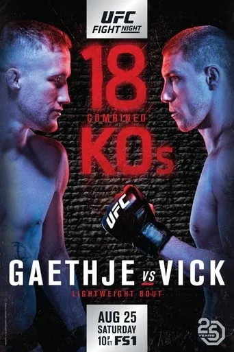 UFC Fight Night 135: Gaethje vs. Vick movie poster - Entertainment content
