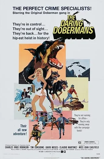 The Daring Dobermans movie poster - Rated 5.4/10