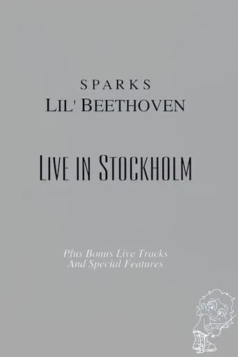 Sparks - Lil Beethoven Live in Stockholm movie poster - Entertainment content