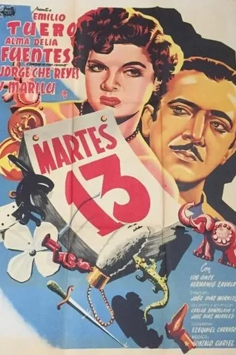 Martes 13 movie poster - Rated 5/10