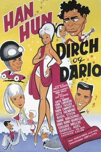 Han, hun, Dirch og Dario movie poster - Rated 5.8/10