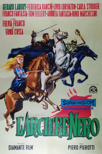 The Black Archer movie poster - Rated 4/10