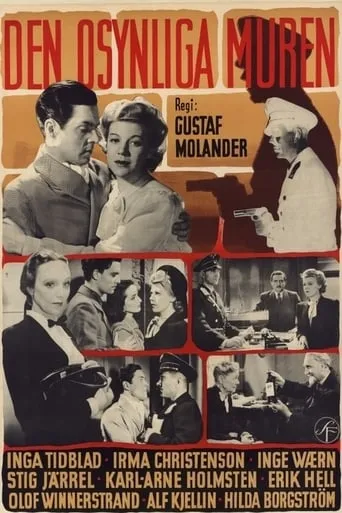 Den osynliga muren movie poster - Rated 5.3/10