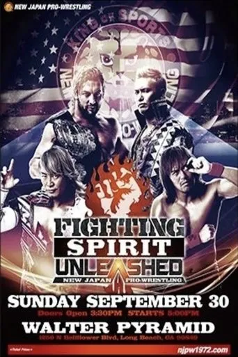 NJPW Fighting Spirit Unleashed 2018 movie poster - Entertainment content
