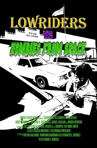 Lowriders vs Zombies from Space movie poster - Rated 10/10