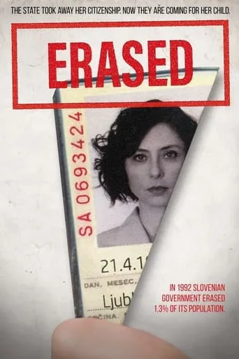 Erased movie poster - Rated 6.5/10