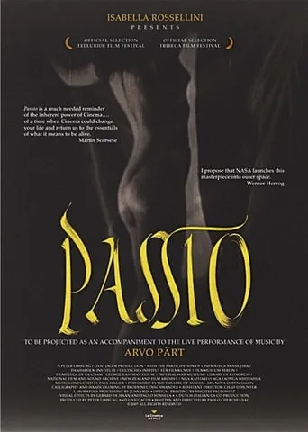 Passio movie poster - Entertainment content