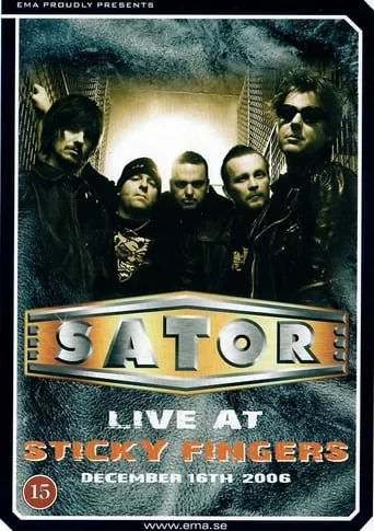 Sator: Live at Sticky Fingers movie poster - Entertainment content
