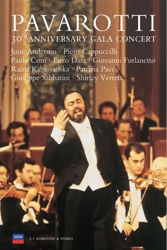 Pavarotti 30th Anniversary Gala Concert movie poster - Entertainment content