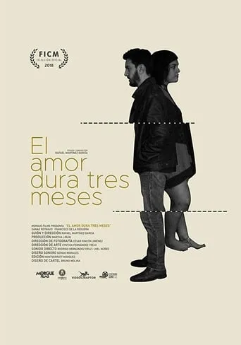 Love Lasts Three Months movie poster - Rated 5/10