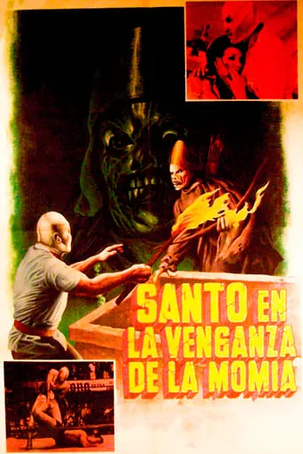 Santo in the Vengeance of the Mummy movie poster - Rated 4.6/10