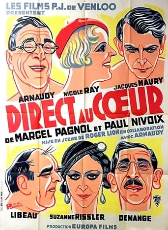 Direct au coeur movie poster - Entertainment content