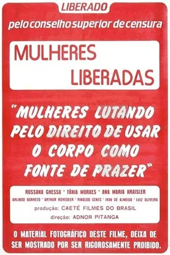 Mulheres Liberadas movie poster - Rated 2.5/10