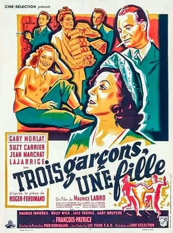 Three Boys, One Girl movie poster - Entertainment content