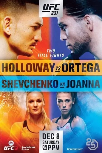 UFC 231: Holloway vs. Ortega movie poster - Rated 7.4/10