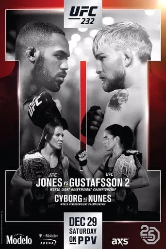 UFC 232: Jones vs. Gustafsson 2 movie poster - Rated 7.3/10