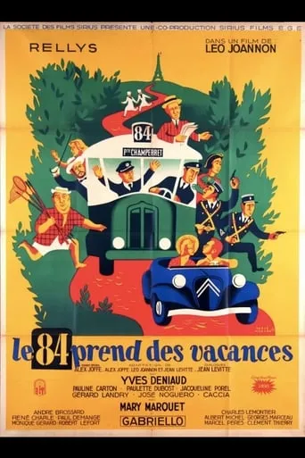 Le 84 prend des vacances movie poster - Rated 1/10